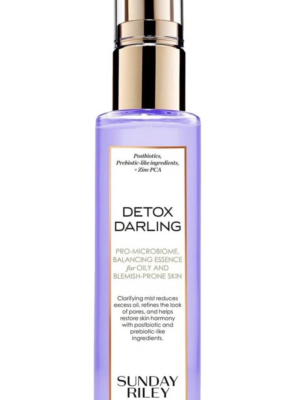 Sunday Riley Detox Darling Clarifying Mist - Lavender with Gold Cap